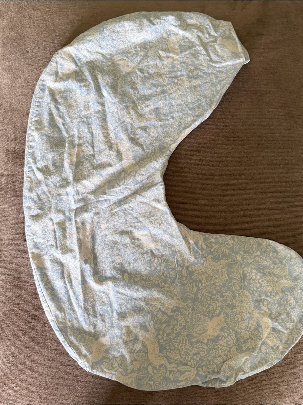 Boppy Cover Custom Rifle Paper Bunny Toile - Picture 4 of 4